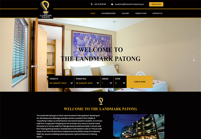 Hotel Website